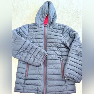 Joules cairn navy and red jacket. Boys 11-12.